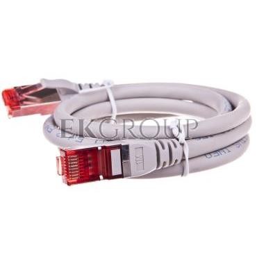 Kabel krosowy (Patch Cord) S/FTP kat.6 szary 1m DK-1644-010-150304