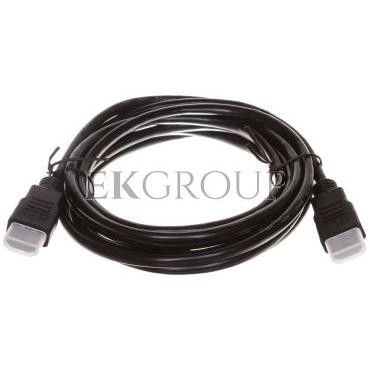 Kabel połączeniowy HDMI Highspeed 1.4 z Eth. GOLD Typ HDMI A/HDMI A, M/M czarny 3m AK-330114-030-S-148056
