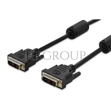Kabel połączeniowy DVI-D Single Link Typ DVI-D(18 1)/DVI-D(18 1), M/M czarny 2m AK-320100-020-S-148066