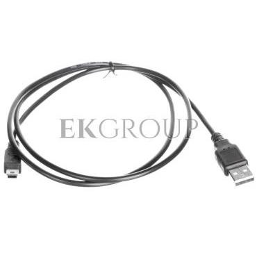 Kabel połączeniowy miniUSB 2.0 /Canon/ Typ USB A/miniUSB B(5pinów), M/M czarny 1,8m AK-300130-018-S-148124
