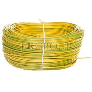 Przewód instalacyjny H05V-K (LgY) 0,5 żółto-zielony /100m/-146923
