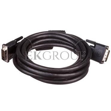 Kabel połączeniowy DVI-D Dual Link Typ DVI-D(24 1)/DVI-D(24 1), M/M czarny 3m AK-320101-030-S-147864