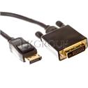 Kabel DisplayPort (M) - DVI-D (24 1) (M) DUAL LINK 1m-148157