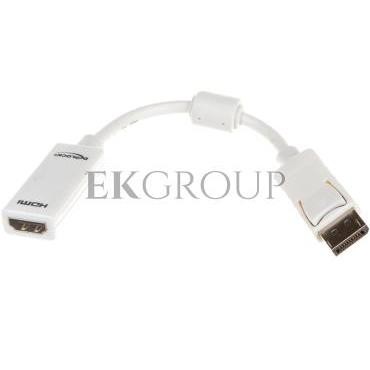 Adapter DisplayPort (M) - HDMI (F) biały-148168