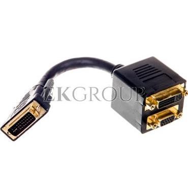 Adapter DVI-I(24 5) (M) DUAL LINK - DVI-I(24 1) (F)   VGA D-Sub15 (F)-148513