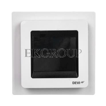Termostat elektroniczny DEVIreg Touch 230V 16A 5-35°C IP21 śnieżnobiały 140F1071-147751