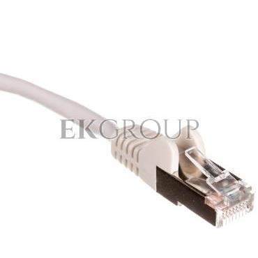 Kabel krosowy patchcord SF/UTP kat.5e CCA szary 5m 50147-150434