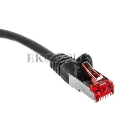 Kabel krosowy patchcord S/FTP (PiMF) kat.6 LSZH czarny 30m 68699-150479