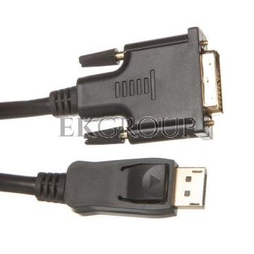 Kabel adapter DisplayPort 1.2 / DVI-D 3m czarny 51962-148365
