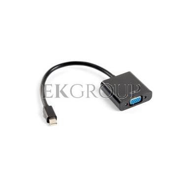 Adapter mini DisplayPort 1.2 - VGA 0,1m biały AD-0006-BK-148651