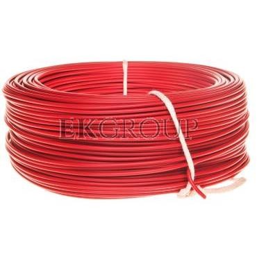 Przewód instalacyjny H05V-U (DY) 1,5 czerwony /100m/-146106