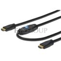 Kabel HDMI ze wzmacniaczem Highspeed 1.3 GOLD Typ A M/M AK-330105-300-S 30m AK-330105-300-S AK-330105-300-S-147835