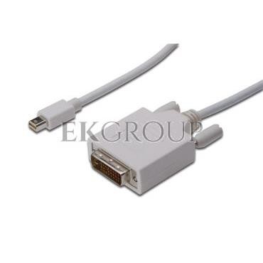 Kabel adapter miniDisplayPort 1.1a Typ miniDP/DVI-D(24 1), M/M biały 2m-148159