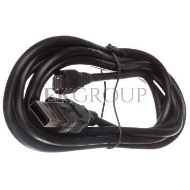 Kabel USB 1,8m czarny USB A/M wtyk - microUSB B/M wtyk s/USB 2.0 AK-300110-018-S-148184