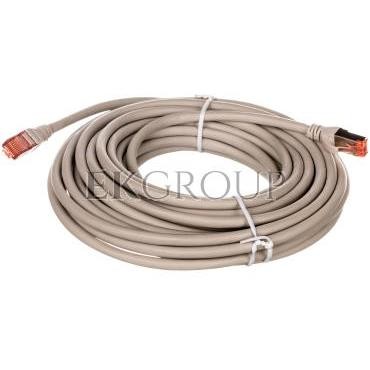 Kabel krosowy (Patch Cord) S/FTP kat.6 szary 10m DK-1644-100-150167