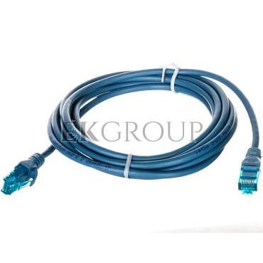 Kabel krosowy (Patch Cord) U/UTP kat.5e niebieski 3m DK-1512-030/B-150170
