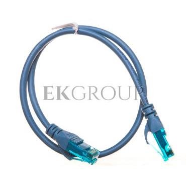 Kabel krosowy (Patch Cord) U/UTP kat.5e niebieski 0,5m DK-1512-005/B-150174