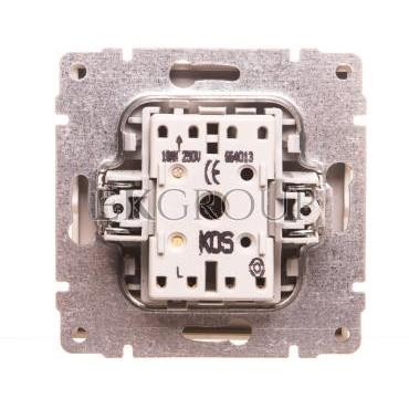 KOS66 Przycisk /światło/ aluminium 664013-170930