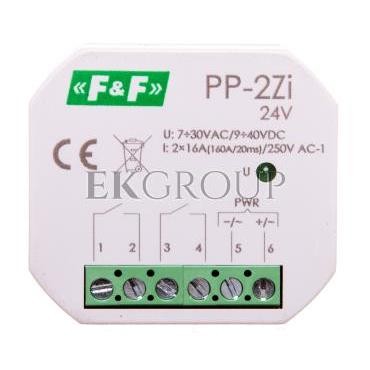 Przekaźnik elektromagnetyczny 2Z 16A 7-30V AC / 9-40V DC (160A/20ms) PP-2Zi 24V-168798