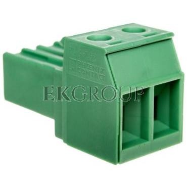 Wtyk śrubowy do płytek drukowanych 2P zielony PC 4/ 2-ST-7,62 1804904-173738