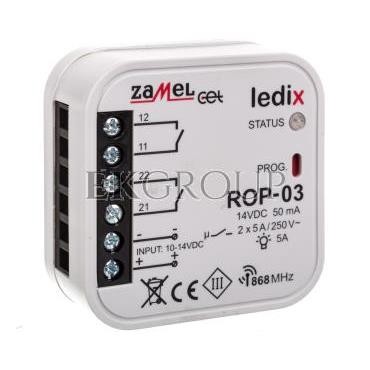 Radiowy odbiornik dopuszkowy 2-kanałowy ROP-03 LDX10000002-168818