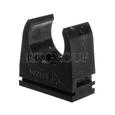 Uchwyt UV fi20mm czarny 5320HF FB /100szt./-183163