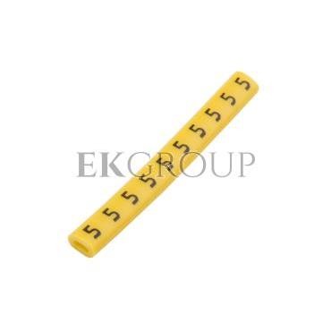 Oznacznik przewodów OZ-0/5 żółty E04ZP-01020100600 (100szt.)-181313