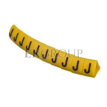 Oznacznik przewodów OZ-2/J żółty E04ZP-01020402100 /100szt./-182042