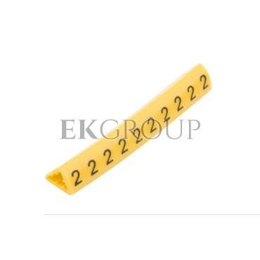 Oznacznik przewodów OZ-2/2 żółty E04ZP-01020400300 /100szt./-181324