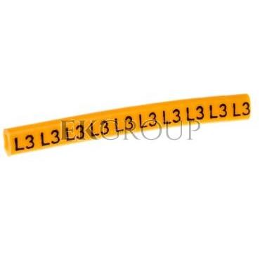 Oznacznik przewodów OZ-0/L3 żółty E04ZP-01020106100 /100szt./-181511