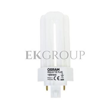 Świetlówka kompaktowa GX24q-2 (4-pin) 18W 4000K DULUX T/E PLUS 4050300342221-186902