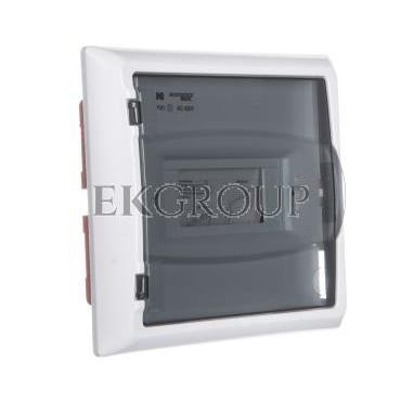 Rozdzielnica modułowa 1x6 p/t ECONOMIC BOX RP 1/6 drzwi transparentne (N PE) lP40 2511-01-198769