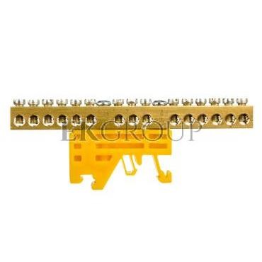 Zacisk przyłączeniowy 15x4mm2 żółty PE Z-3103 84010004-196297