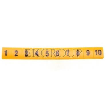 Oznacznik do złączek EZ-5/1-10 żółty R34RR-02050301200 /100szt./-192402