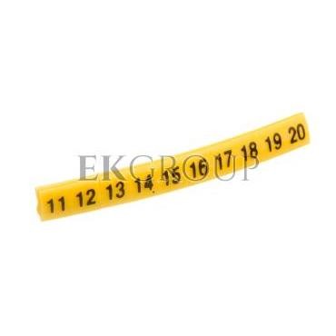 Oznacznik do złączek EZ-5/11-20 żółty R34RR-02050301300 /100szt./-192404