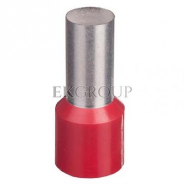Końcówka tulejkowa izolowana TI 35mm2/16mm czerwona cynowana /50szt./-210124
