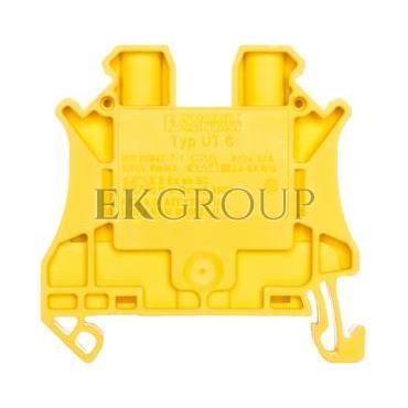 Złączka szynowa 2-przewodowa 6mm2 żółta Ex UT 6 YE 3045172-214616