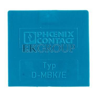 Ścianka końcowa niebieska D-MBK/E BU 1415102 /50szt./-212399