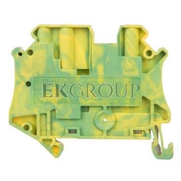 Złączka szynowa ochronna 2,5mm2 zielono-żółta Ex UT 2,5-TWIN-PE 3044539-213584