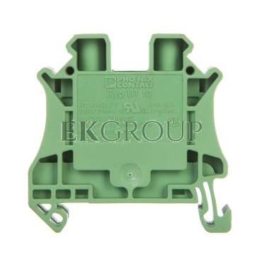 Złączka szynowa 2-przewodowa 10mm2 zielona Ex UT 10 GN 3046333-214590