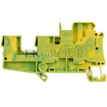 Złączka szynowa ochronna 4mm2 śrubowa/wtykowa zielono-żółta UT 4-QUATTRO/ 2P 3060319-213591