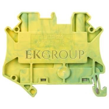 Złączka szynowa ochronna 2-przewodowa 2,5mm2 zielono-żółta UT 2,5-MTD-PE 3064124-213579