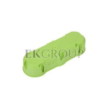 Polmark Puszka podtynkowa potrójna niepalna 850 stopni C zielona PP-F3X60PŁ-N-211975