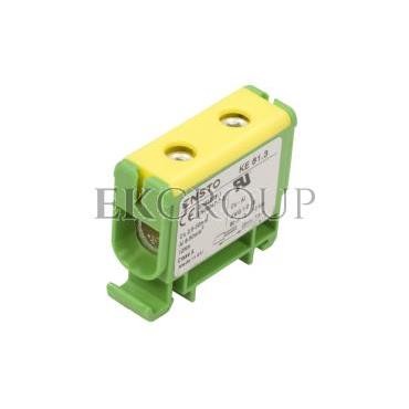 Złączka szynowa 2-przewodowa 2,5-50mm2 zielono-żółta KE61,3-213801