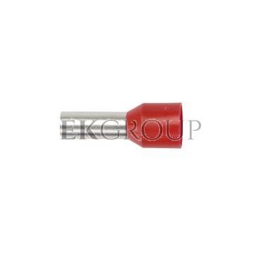 Końcówka tulejkowa izolowana TI 10mm2/12mm czerwona cynowana TI10L12x50 /50szt./-210316