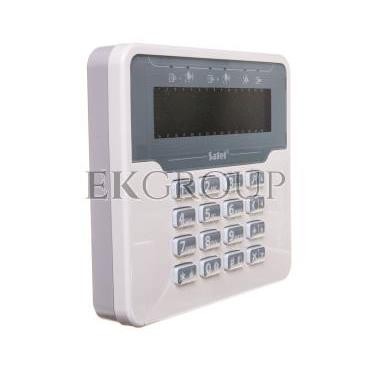 Klawiatura obsługi systemu alarmowego, LCD, wersja M, biała obudowa, do systemu Versa, Satel VERSA-LCDM-WH-216038
