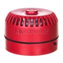 Sygnalizator akustyczny ROLP 9-28VDC 102dB czerwony płytki 32 tony CNBOP ROLP/SV/R/S  540501FULL-0389X-217502