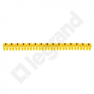 Oznacznik żółty symbole CAB3 0,15-0,5 ,,-,, 038143 /300szt./
