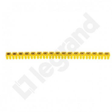 Oznacznik żółty litera CAB3 0,5-1,5 /R/ 038317 /300szt./