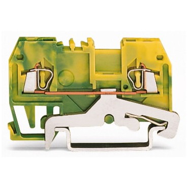 Złączka PE 2-przewodowa 1,5mm2 żółto-zielona 279-907/999-950